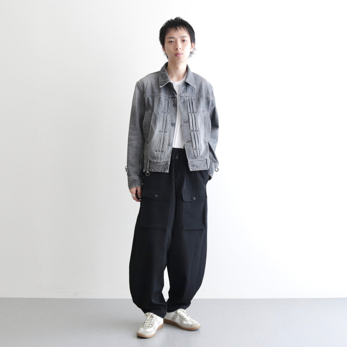 KNICKER BOCKERS CARGO #BLACK [S23AW09PT-W]