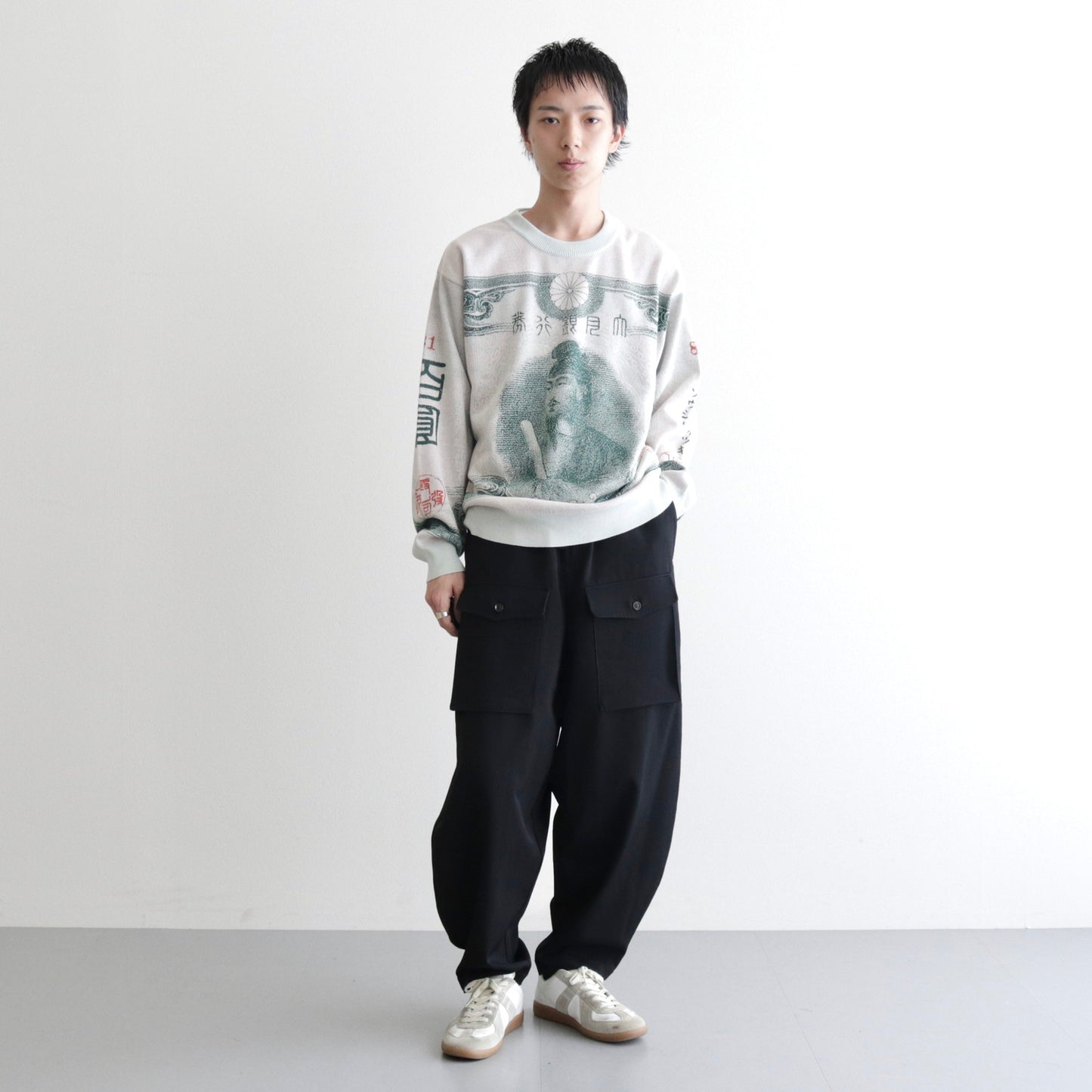 KNICKER BOCKERS CARGO #BLACK [S23AW09PT-W]