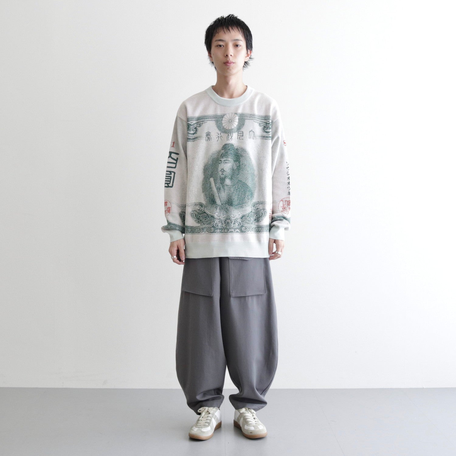 KNICKER BOCKERS CARGO #GREY [S23AW09PT-W]