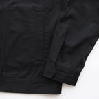 CONVERTIBLE COLLAR JACKET #BLACK [241-01-0303]