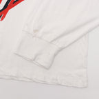 BLOOD TAX LONGSLEEVE T/S #WHITE [TF-24SS-GERIRA-W]