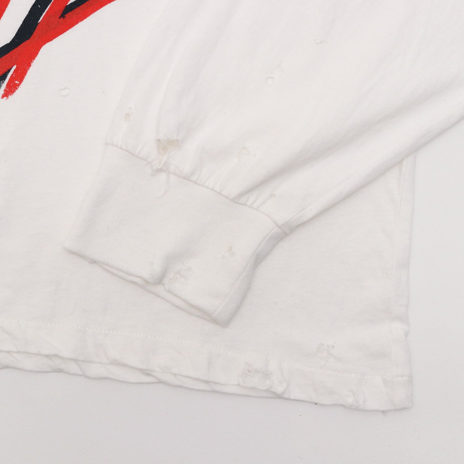 BLOOD TAX LONGSLEEVE T/S #WHITE [TF-24SS-GERIRA-W]