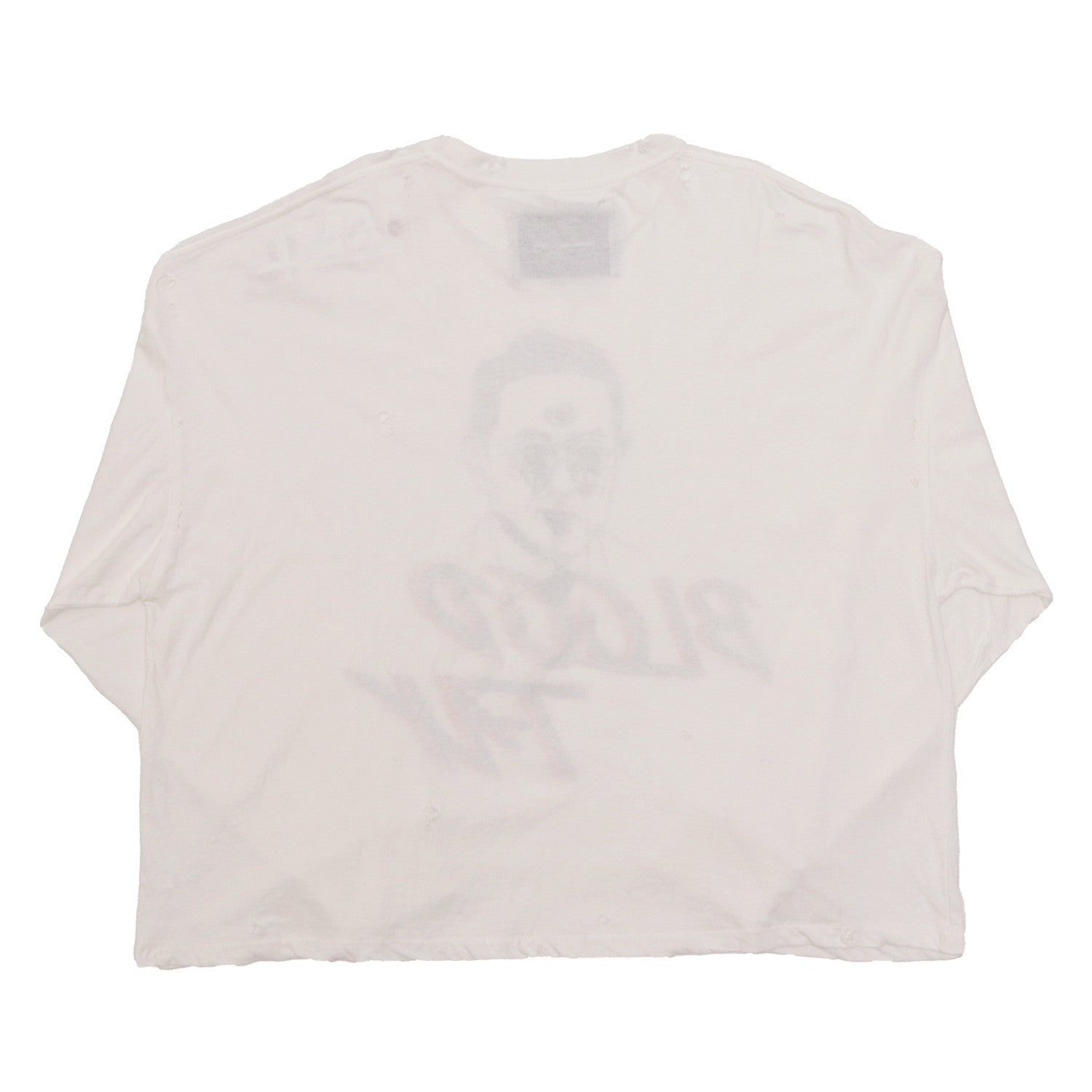 BLOOD TAX LONGSLEEVE T/S #WHITE [TF-24SS-GERIRA-W]