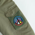 NEWCOMMUNE Souvenir military Jacket #KHAKI [13422003]