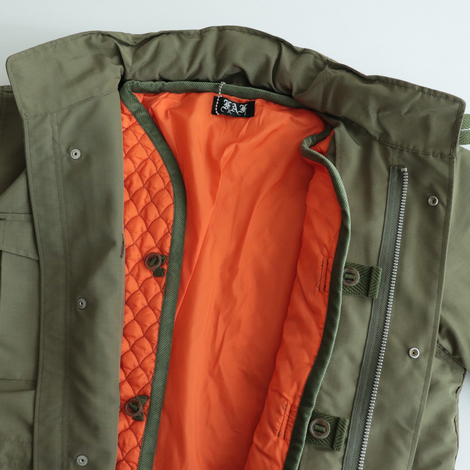 NEWCOMMUNE Souvenir military Jacket #KHAKI [13422003]