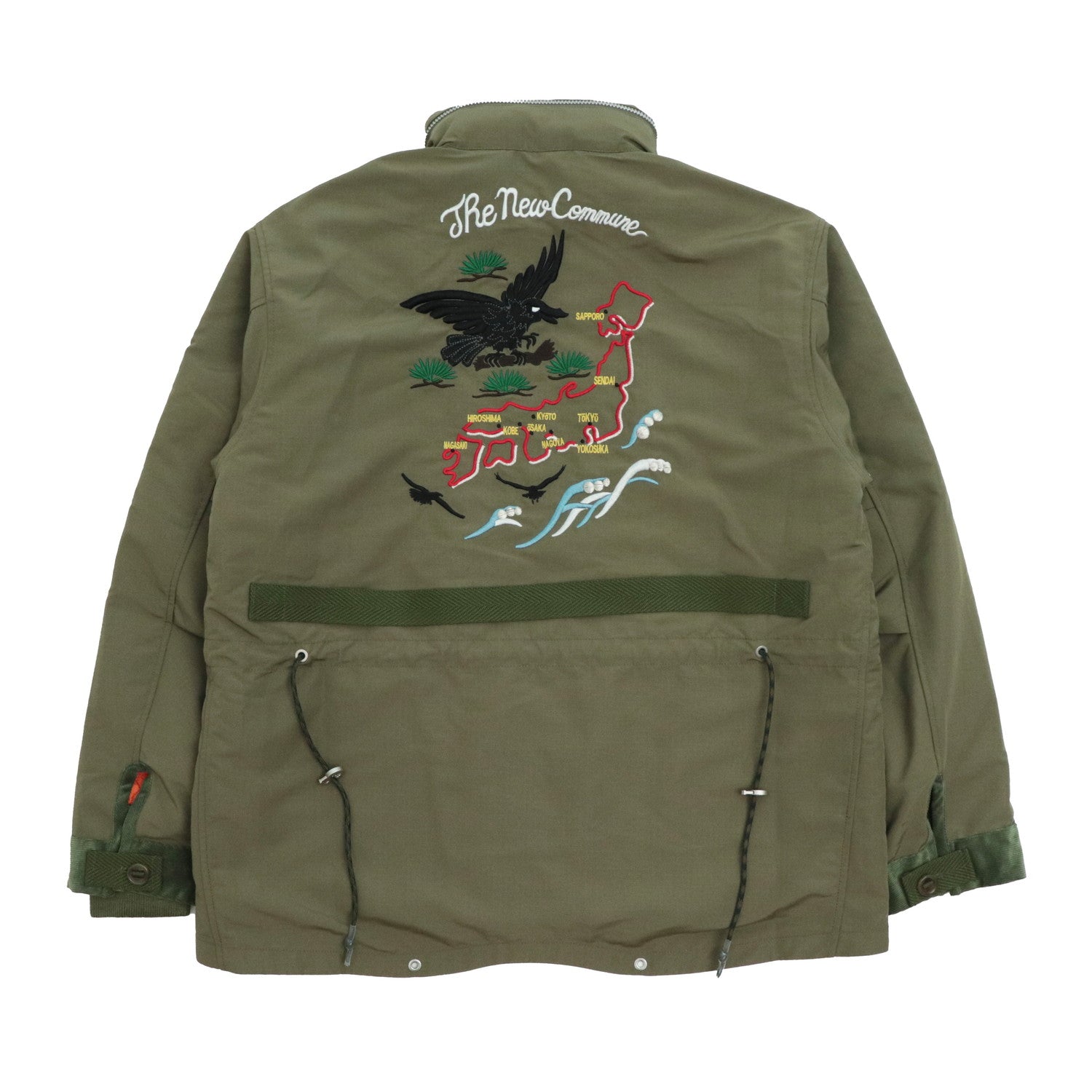 NEWCOMMUNE Souvenir military Jacket #KHAKI [13422003]