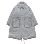 UGLY COLLAR SHELL COAT #LIGHT GREY [S23AW27CT-N]