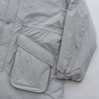 UGLY COLLAR SHELL COAT #LIGHT GREY [S23AW27CT-N]