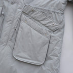 UGLY COLLAR SHELL COAT #LIGHT GREY [S23AW27CT-N]