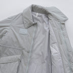 UGLY COLLAR SHELL COAT #LIGHT GREY [S23AW27CT-N]
