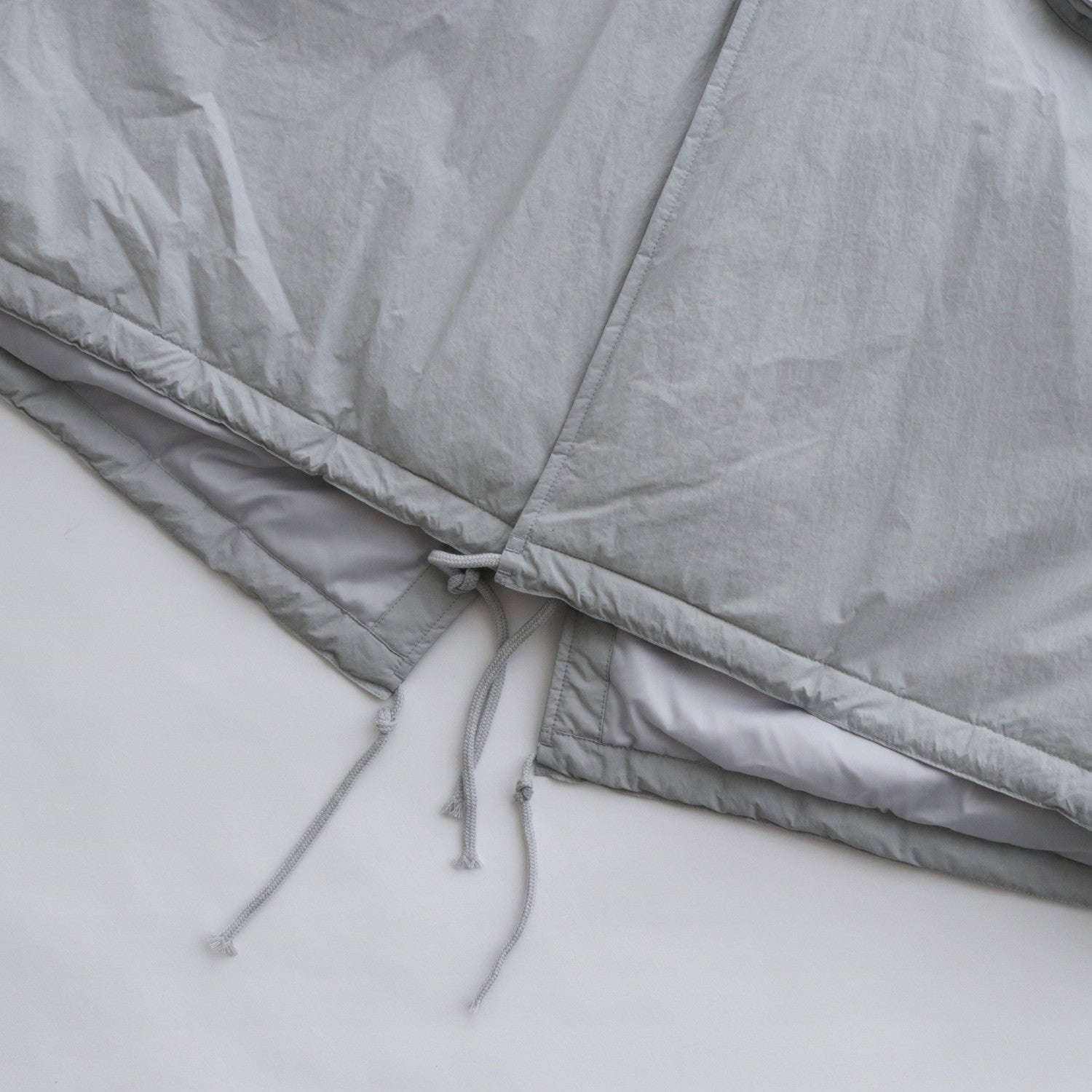 UGLY COLLAR SHELL COAT #LIGHT GREY [S23AW27CT-N]