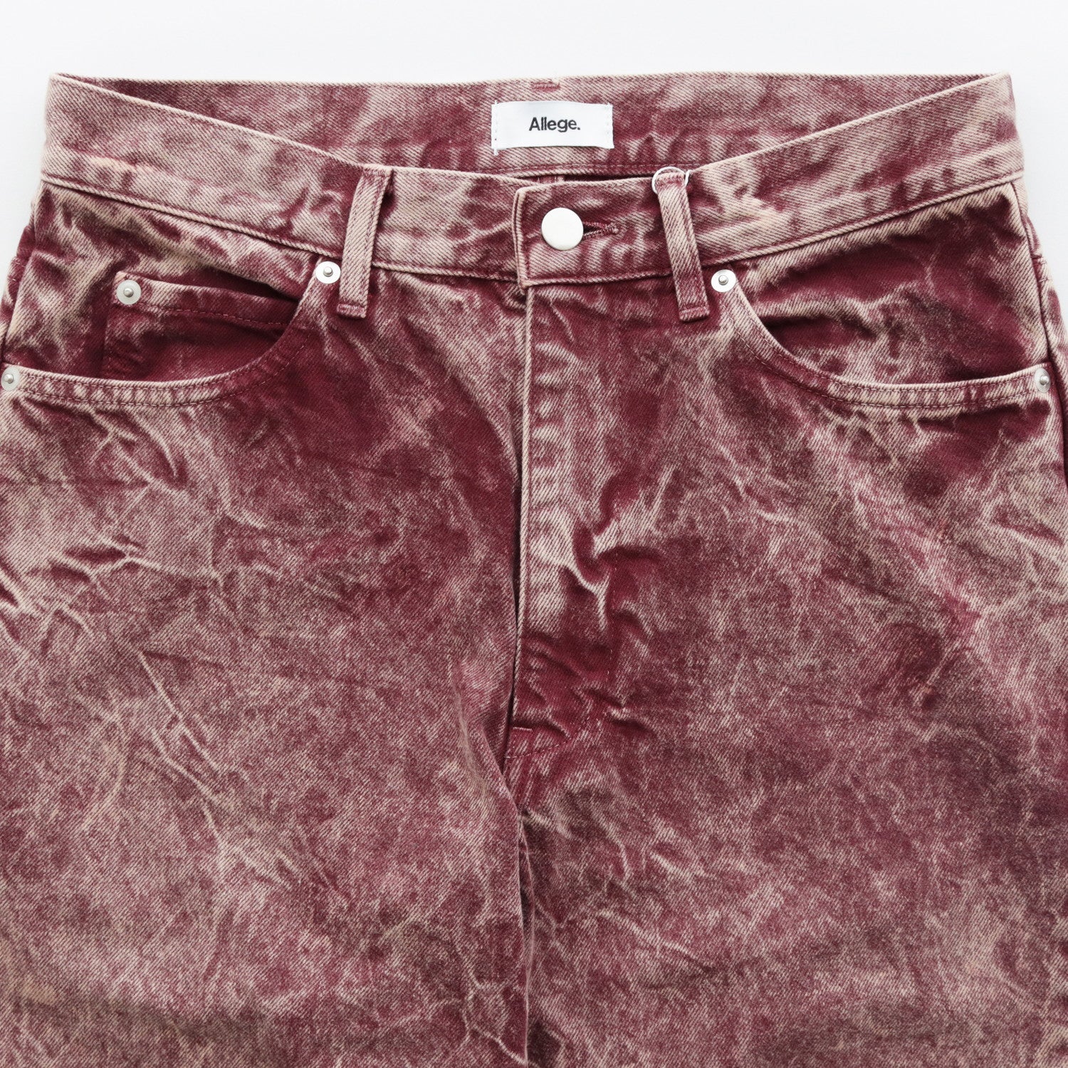 Product Dye Semi Flare Denim #brown [AL23W-PT03A]