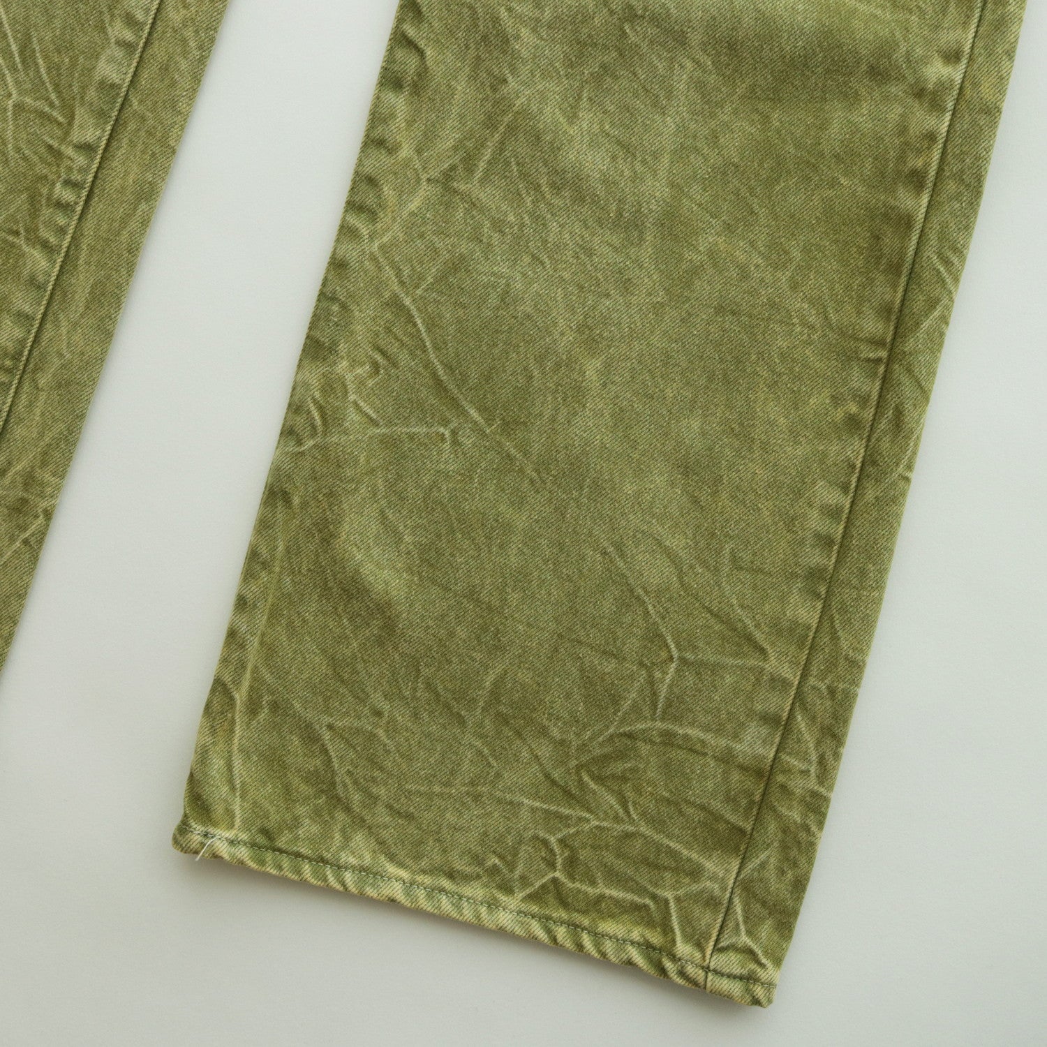 Product Dye Semi Flare Denim #green [AL23W-PT03A]