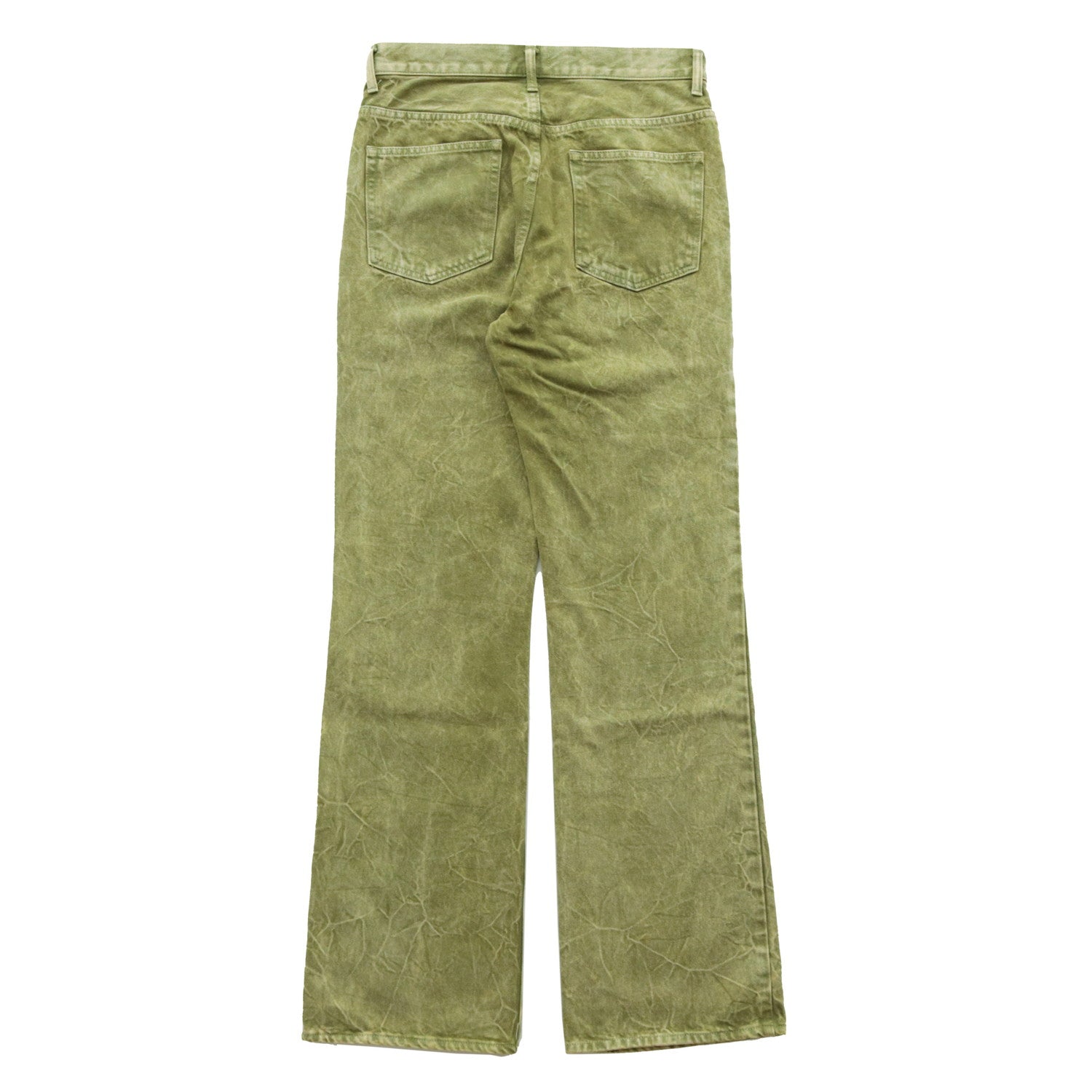 Product Dye Semi Flare Denim #green [AL23W-PT03A]