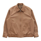 Wool Zip Blouson #camel [AL23W-BL03]