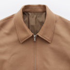 Wool Zip Blouson #camel [AL23W-BL03]