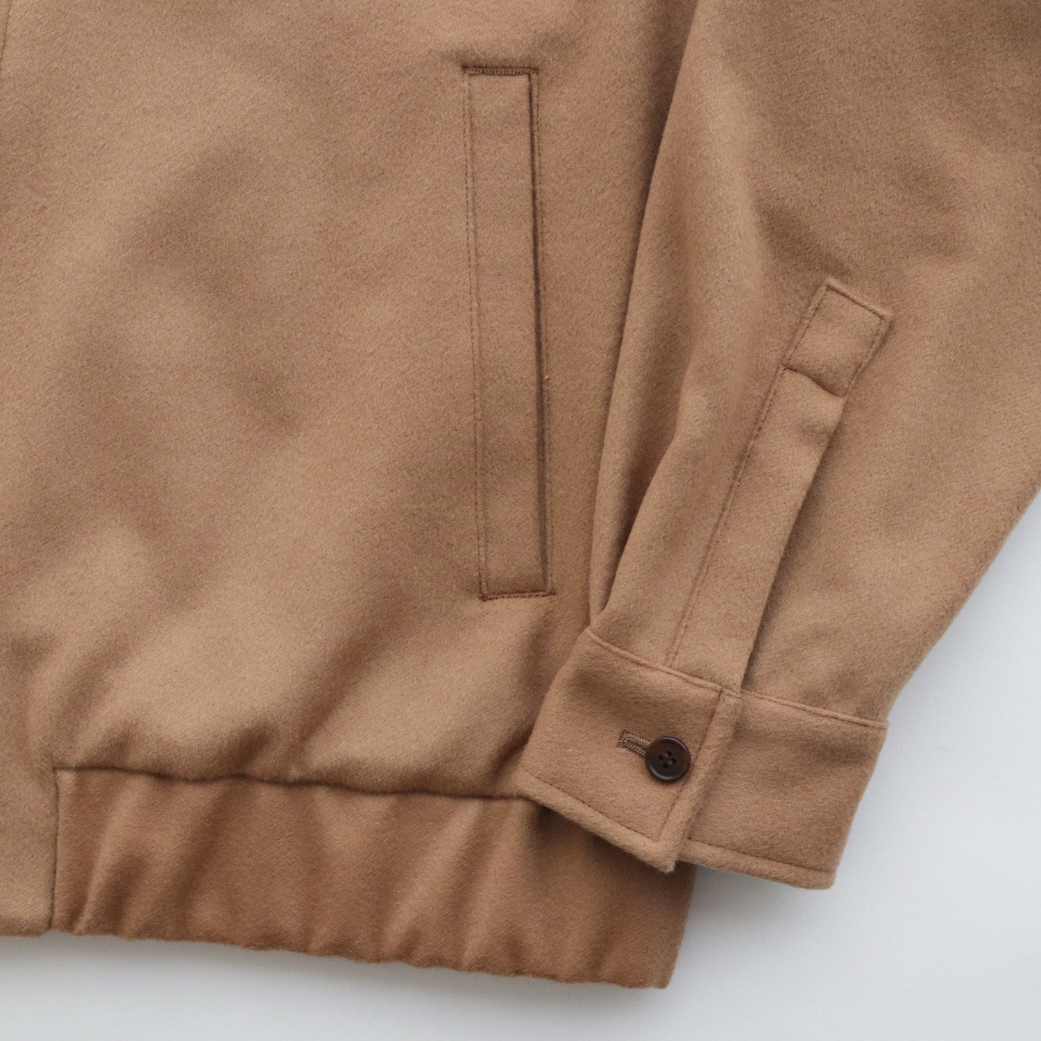 Wool Zip Blouson #camel [AL23W-BL03]