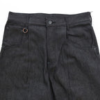 KNICKER BOCKERS DENIM #BLACK [S23AW24DNM]