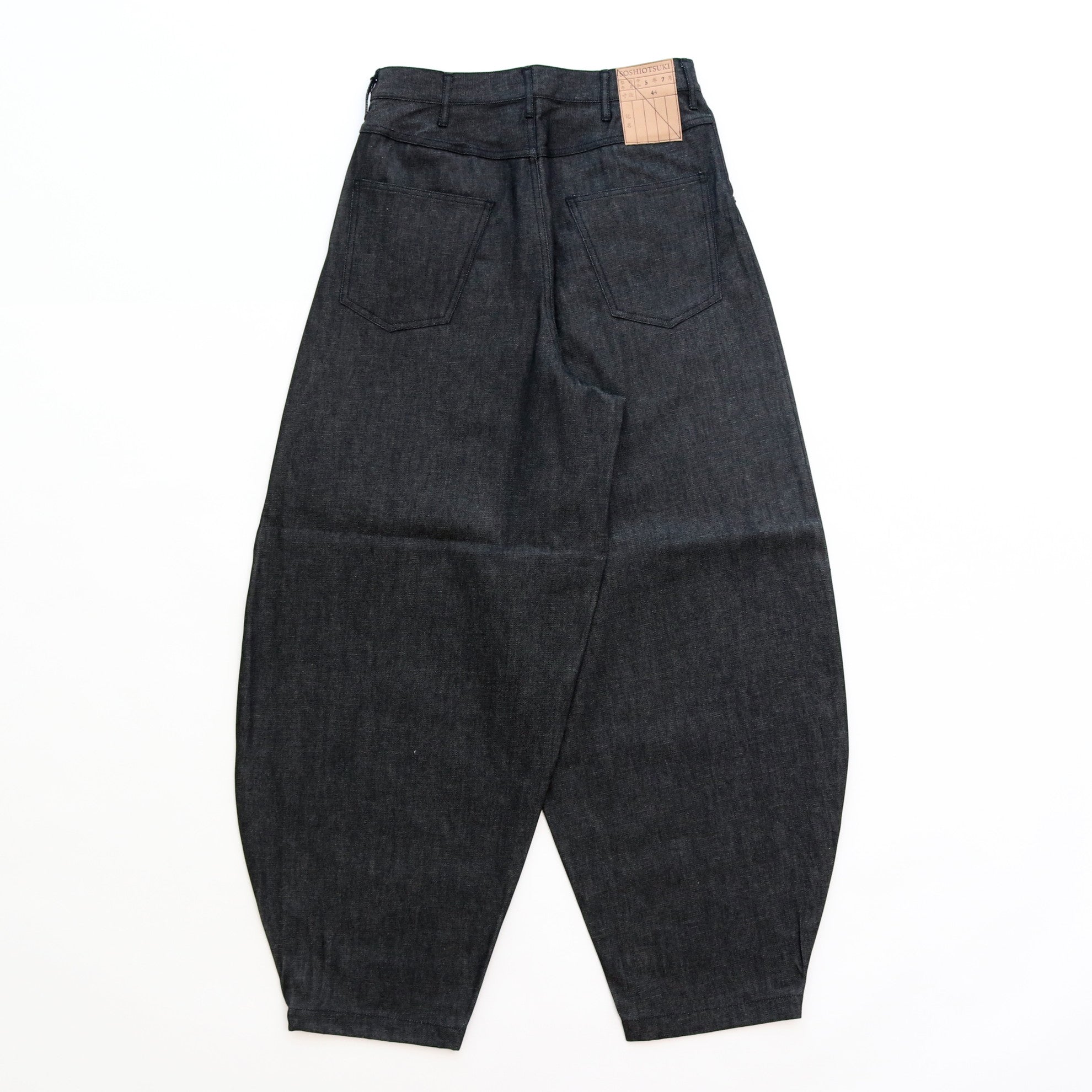 KNICKER BOCKERS DENIM #BLACK [S23AW24DNM]