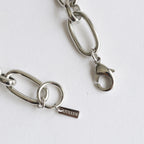 Chain Necklace #Silver [LB233-AC16]