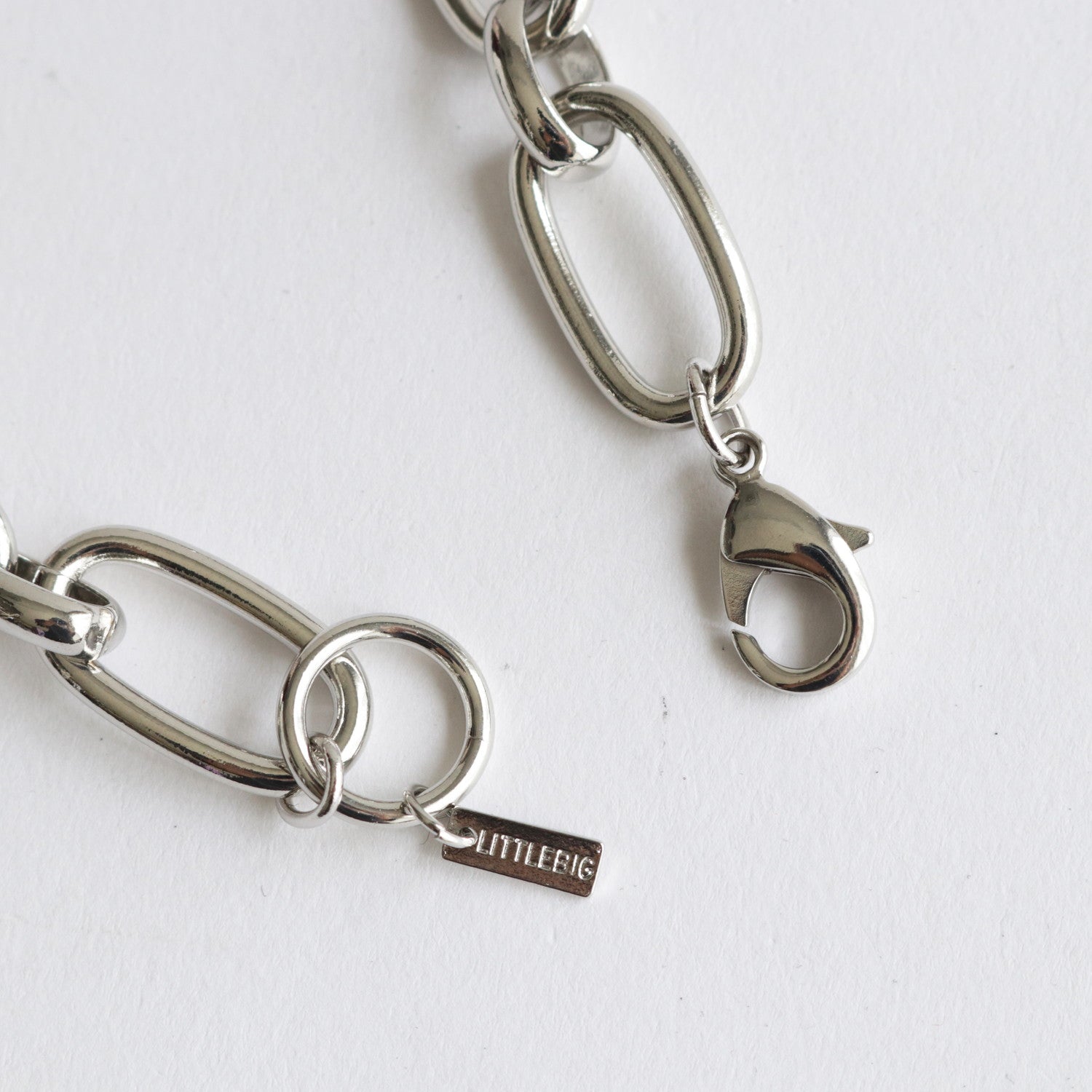 Chain Necklace #Silver [LB233-AC16]