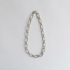Chain Necklace #Silver [LB233-AC16]