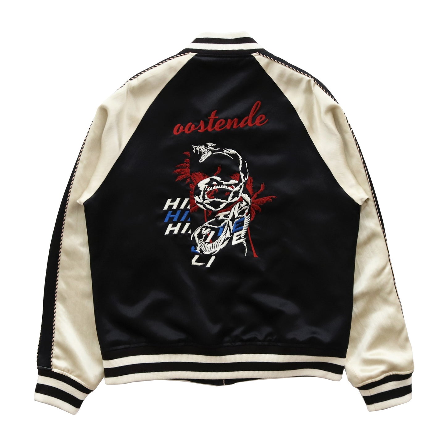 “OOSTENDE” SOUVENIR JACKET #BLACK [241-01-0304]