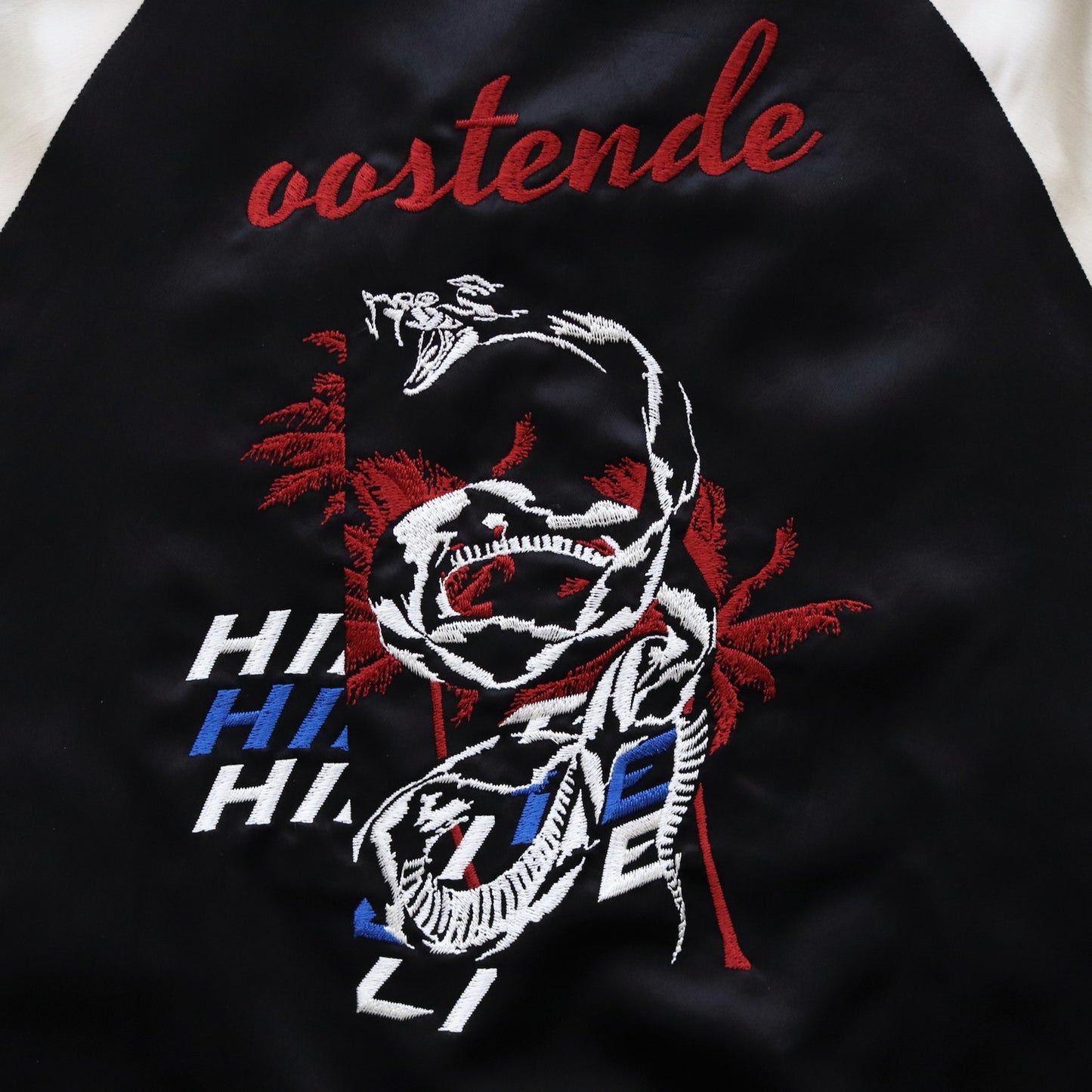 “OOSTENDE” SOUVENIR JACKET #BLACK [241-01-0304]