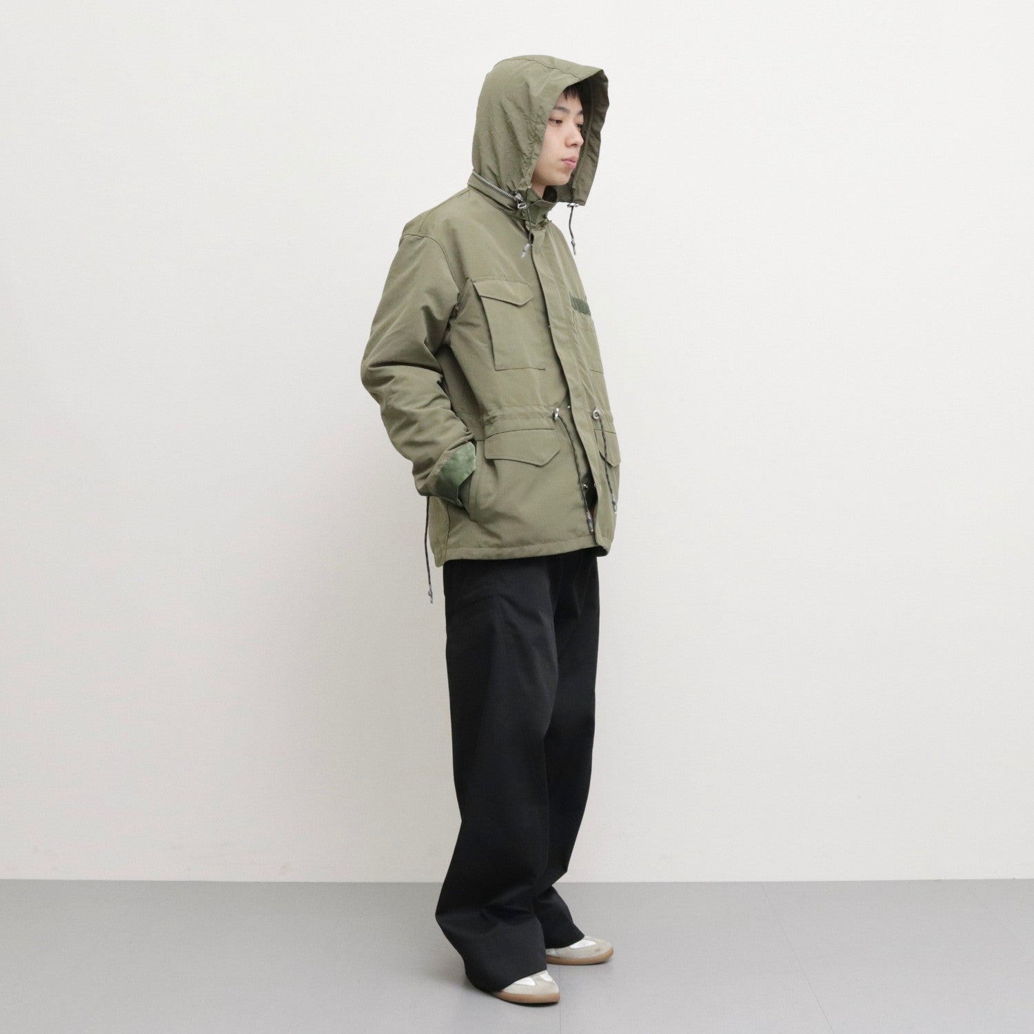 NEWCOMMUNE Souvenir military Jacket #KHAKI [13422003]