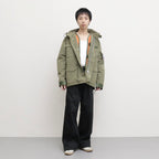 NEWCOMMUNE Souvenir military Jacket #KHAKI [13422003]