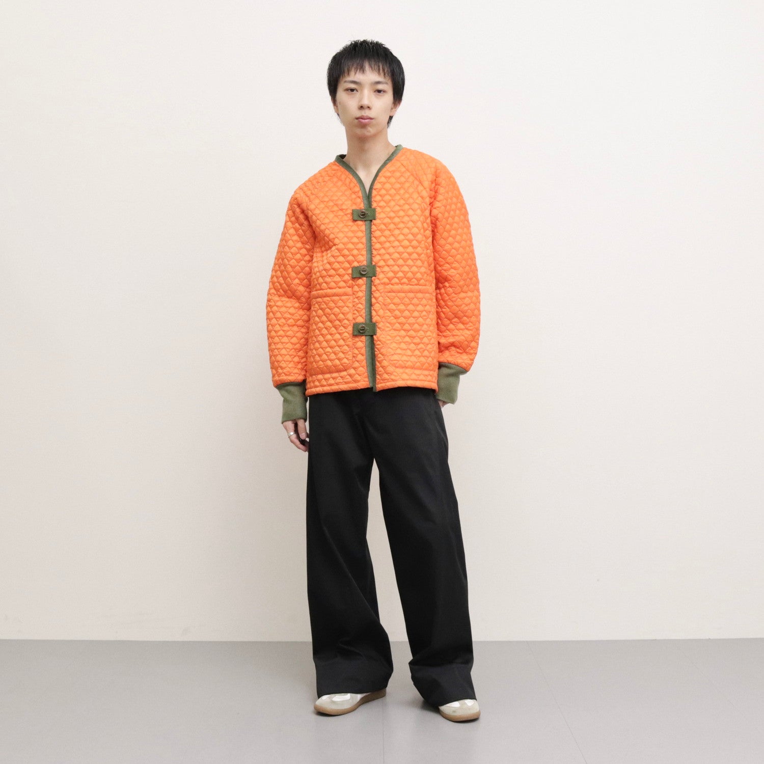 NEWCOMMUNE Souvenir military Jacket #KHAKI [13422003]