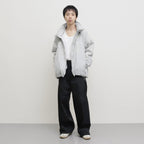 WIDE NECK SHELL JACKET #LIGHT GREY [S23AW11BL]