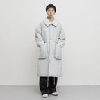UGLY COLLAR SHELL COAT #LIGHT GREY [S23AW27CT-N]