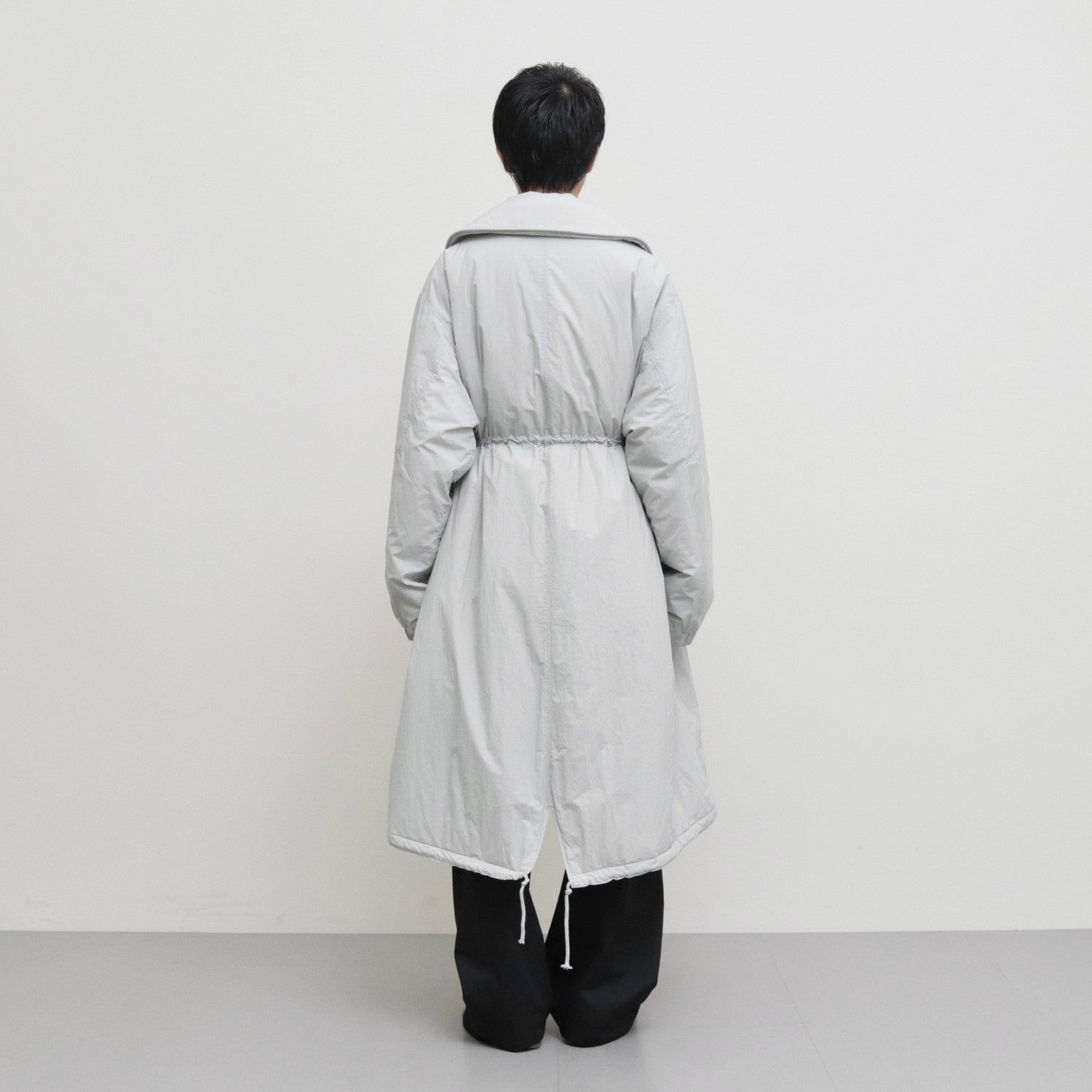 UGLY COLLAR SHELL COAT #LIGHT GREY [S23AW27CT-N]