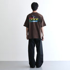 Mountain tee #BROWN [TTT-2024SS-CT13]