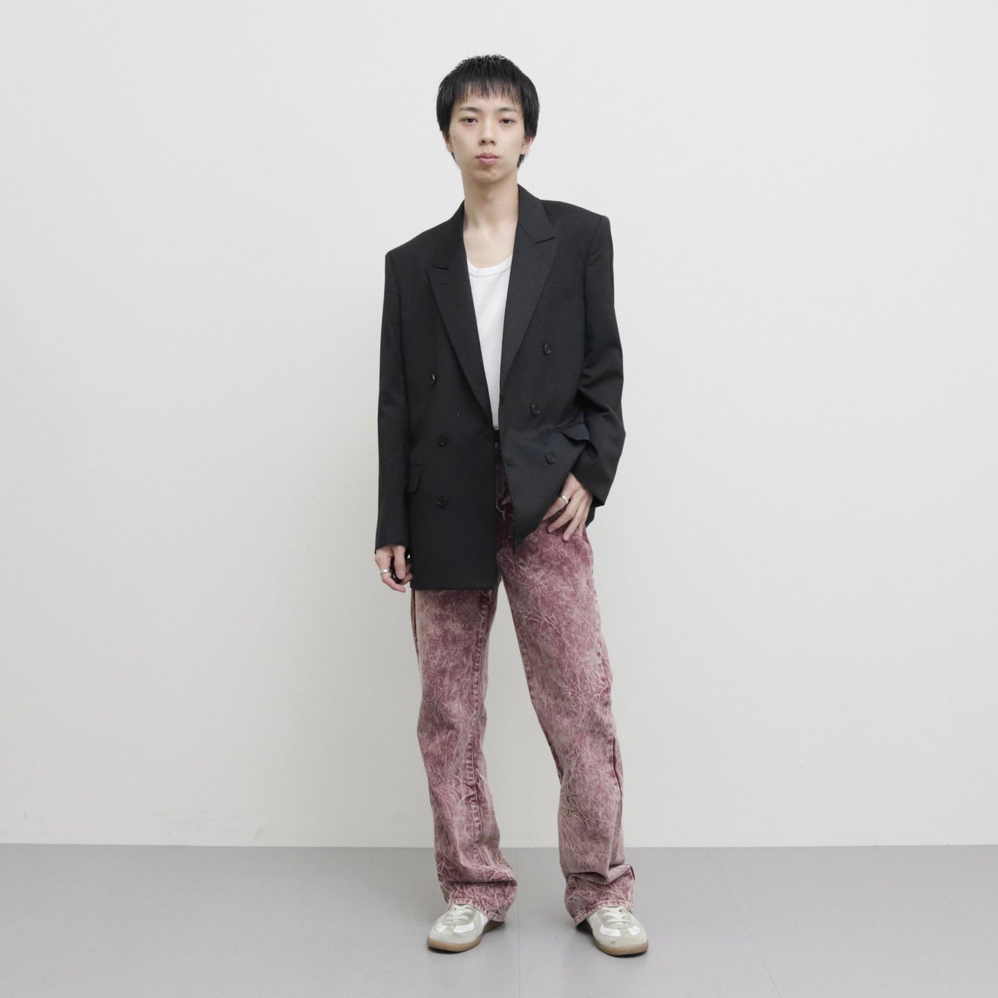 Product Dye Semi Flare Denim #brown [AL23W-PT03A]