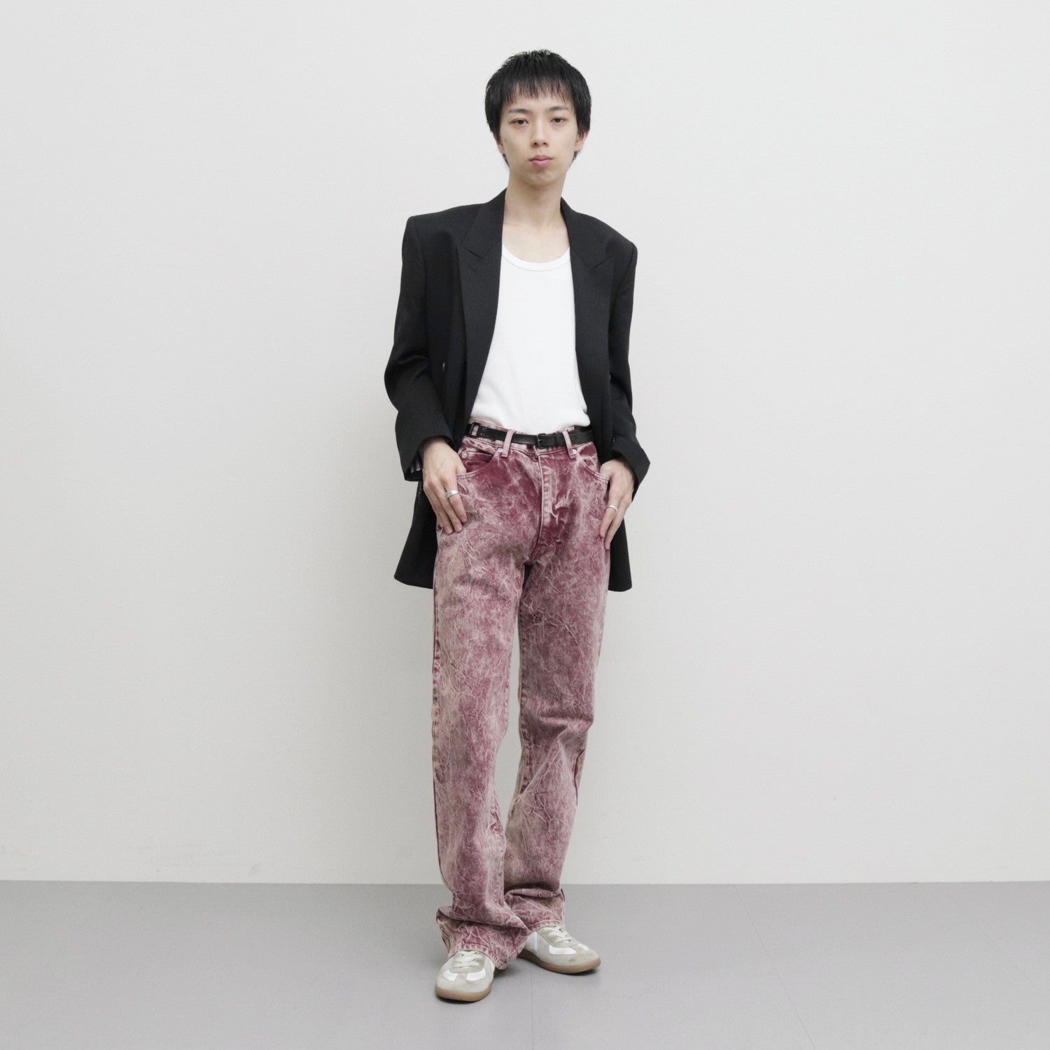 Product Dye Semi Flare Denim #brown [AL23W-PT03A]