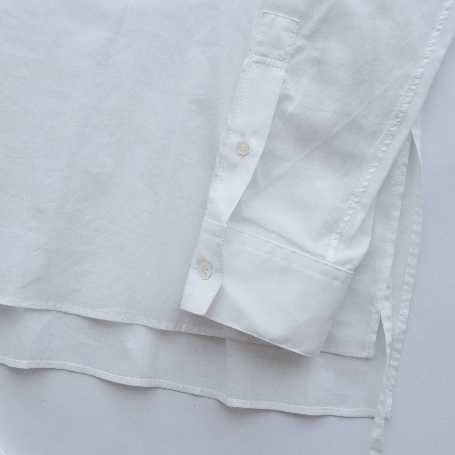THE KIMONO BREASTED SHIRT #white [S24SS02SH-C] - SOSHIOTSUKI