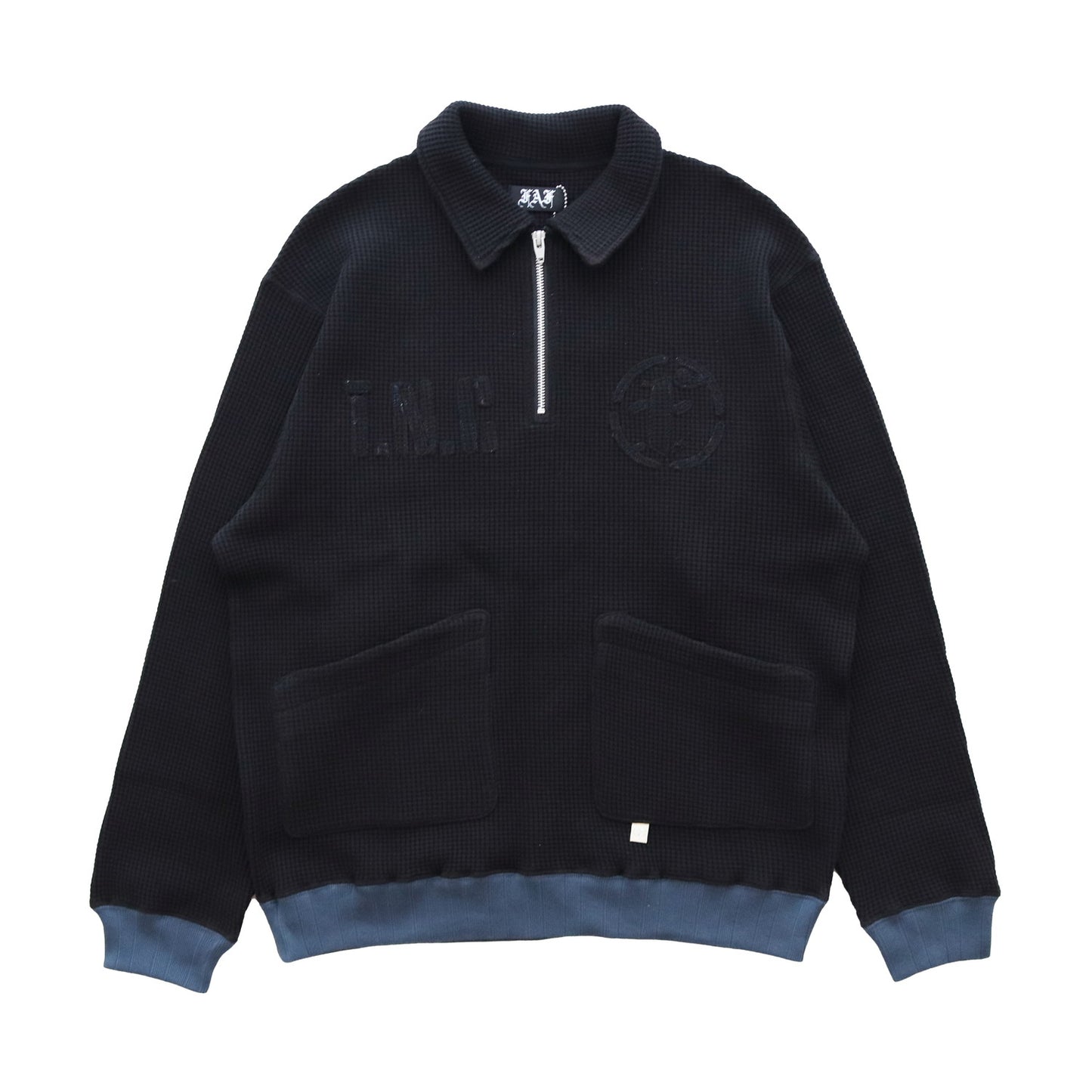 Thermal Half Zip Pullover #Black [2121203]