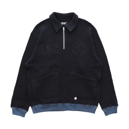 Thermal Half Zip Pullover #Black [2121203]