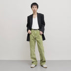 Product Dye Semi Flare Denim #green [AL23W-PT03A]