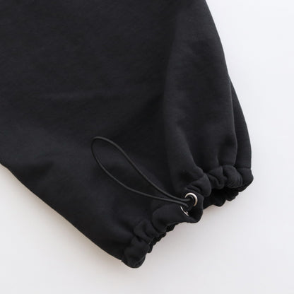 Aged Baggy Sweat Pants #Black [2121401]