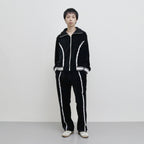 Track Jacket #Navy [LB233-BL04]