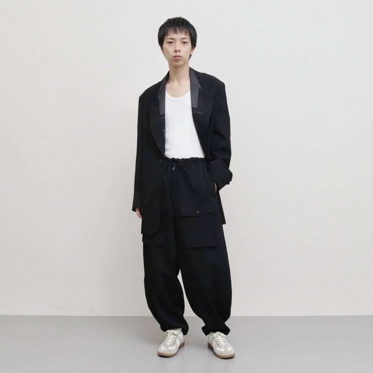 INSIDE LAPEL JACKET #BLACK [S23AW05JKT] - SOSHIOTSUKI（ソウシ