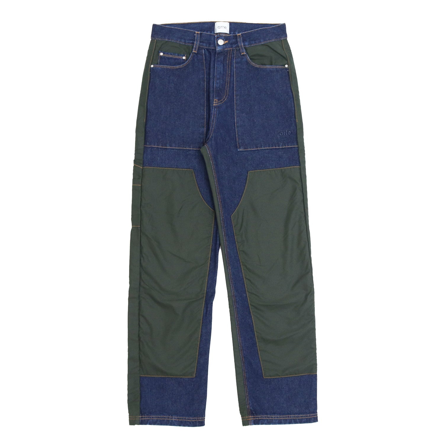 Jones Multi Pants #Denim/Green [SS24-110P]
