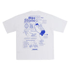 STEINER T-SHIRTS #WHITE [HDK24S-CS01]