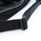 PRISCILLA NYLON WAIST BAG #Nylon Black [SHBSC008]