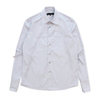 STRAPPED SHIRT #Light Grey [SHSS24008]