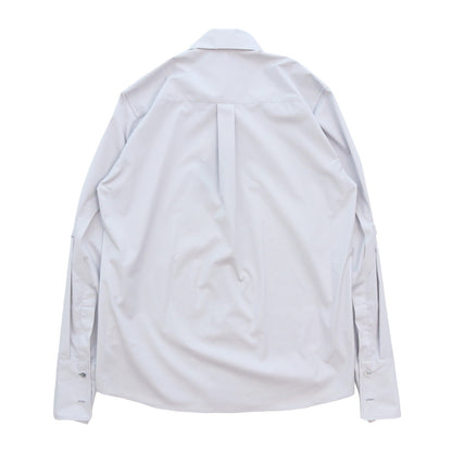 STRAPPED SHIRT #Light Grey [SHSS24008]