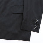 PETAL BLAZER #Stripes Black [SHSS24001]